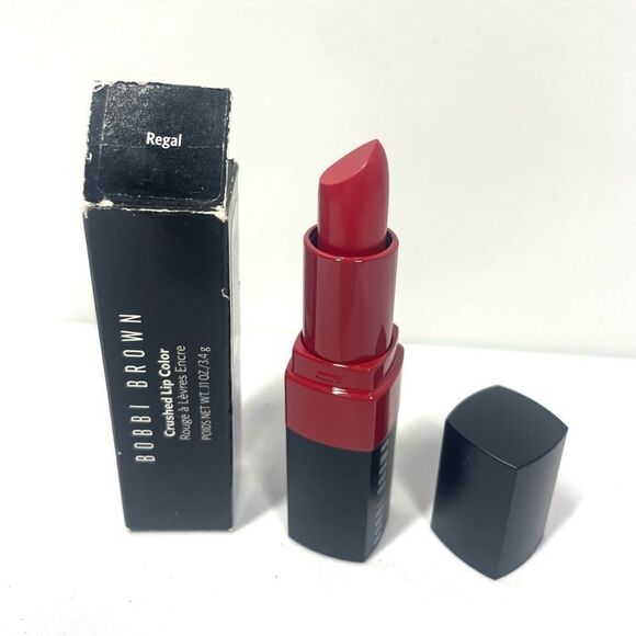 Bobbi Brown Crushed Lip Color REGAL Medium Dark Red New in Box - Picture 2 of 5